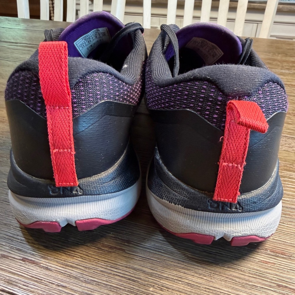 Brooks Caldera 5 Womens Trail Running Shoes Black Purple Pink Size 11 - Picture 5 of 10